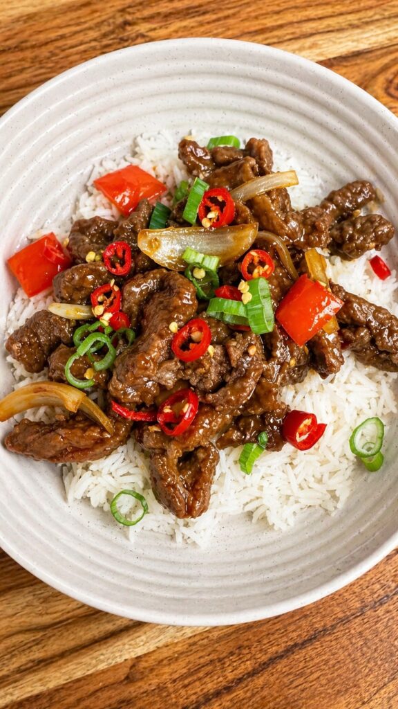 Air Fryer Sweet Chilli Beef