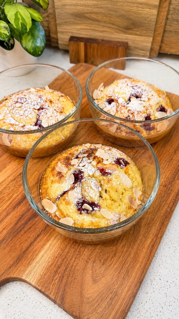 Almond Croissant Pancake Bowl