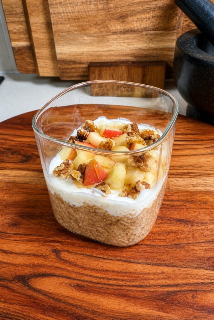 Apple Pie Overnight Oats