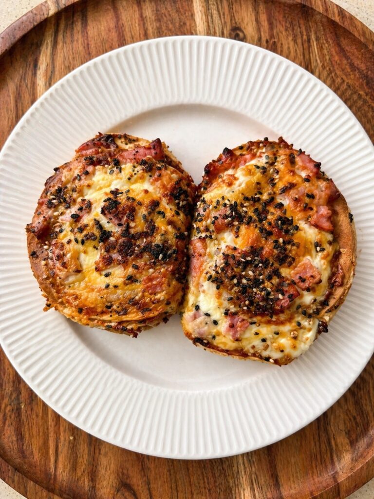 Bacon & Egg Bagel Melt