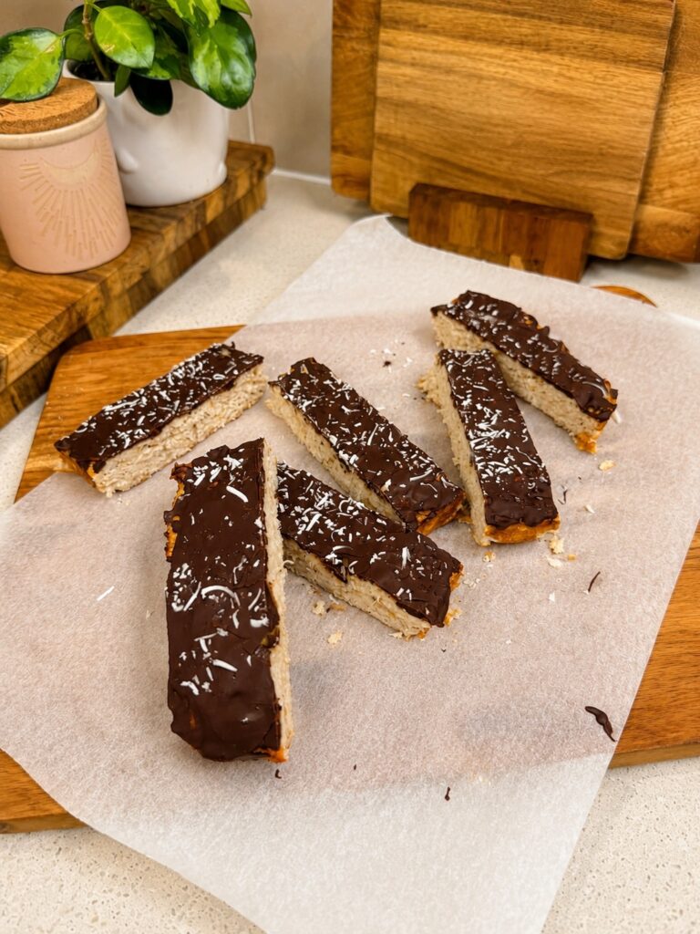 Banana Coconut Protein Bars