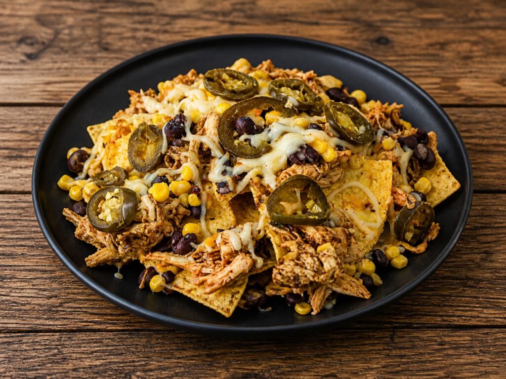 BBQ Chicken Nachos