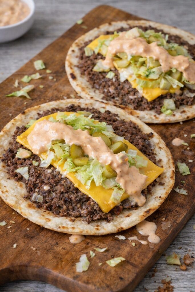 Big Mac Smash Wraps