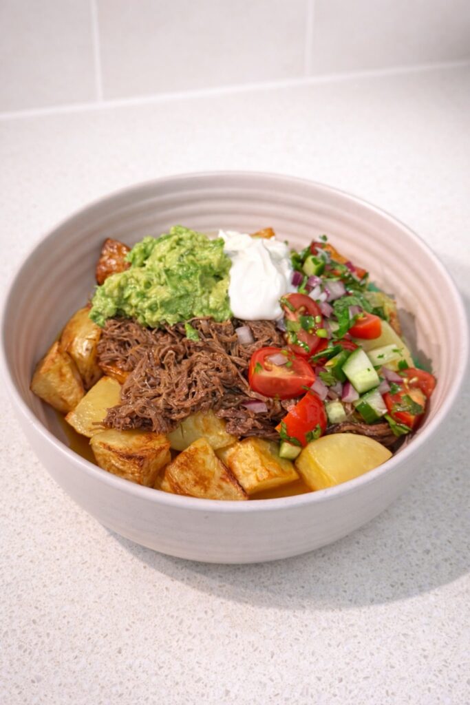Burrito-Loaded Potatoes
