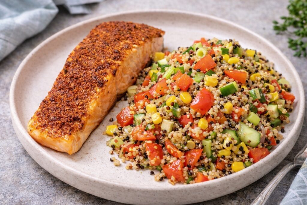 Cajun Salmon Power Bowl