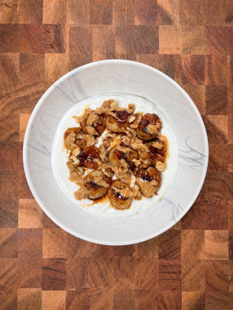 Caramelised Banana Yoghurt Bowl
