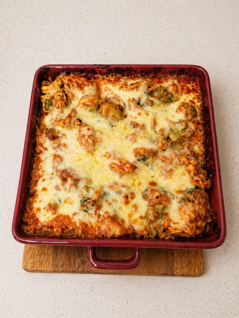 Cheesy Salsa Chicken Bake