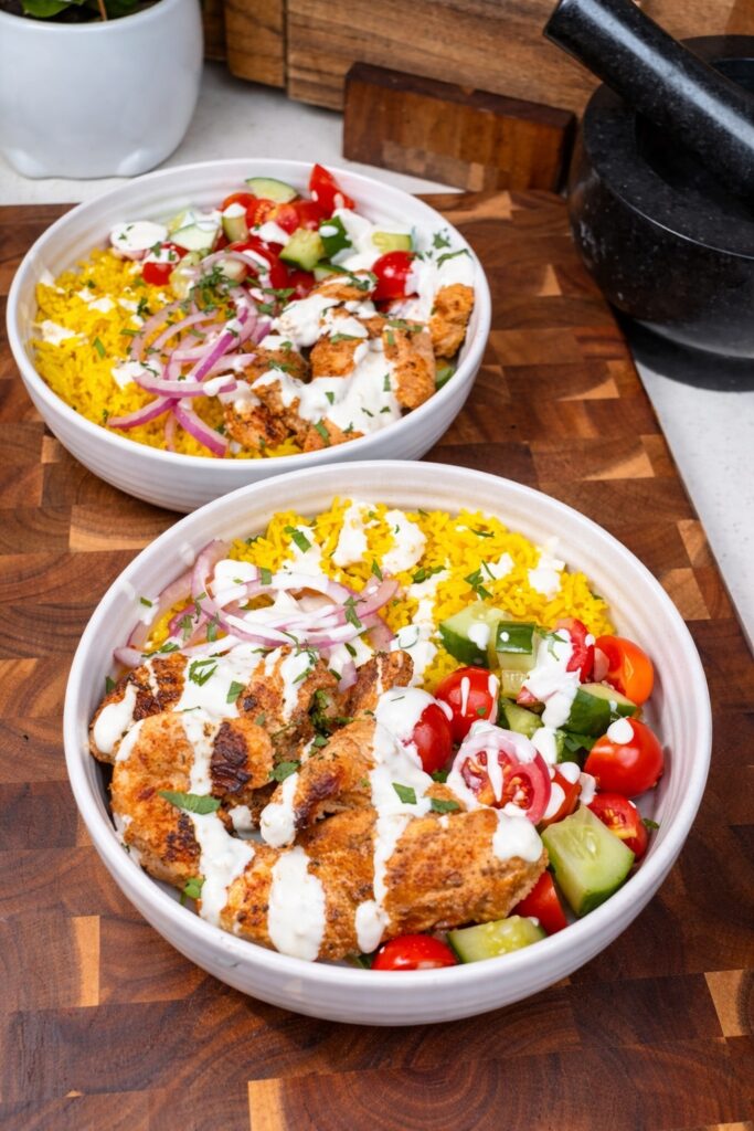 Chicken Shawarma Bowls
