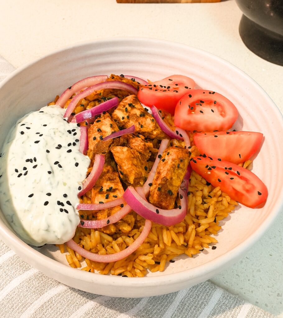 Chicken Tikka with Spiced Rice