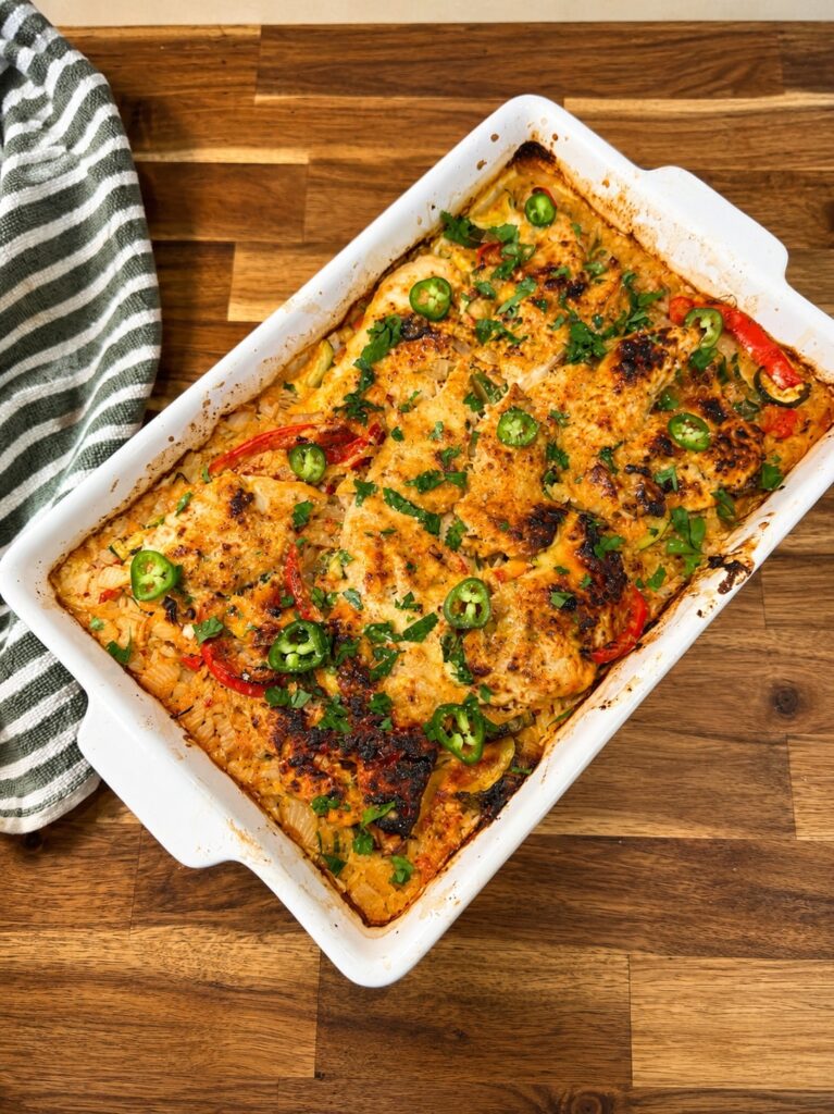 Chipotle Honey Chicken Bake