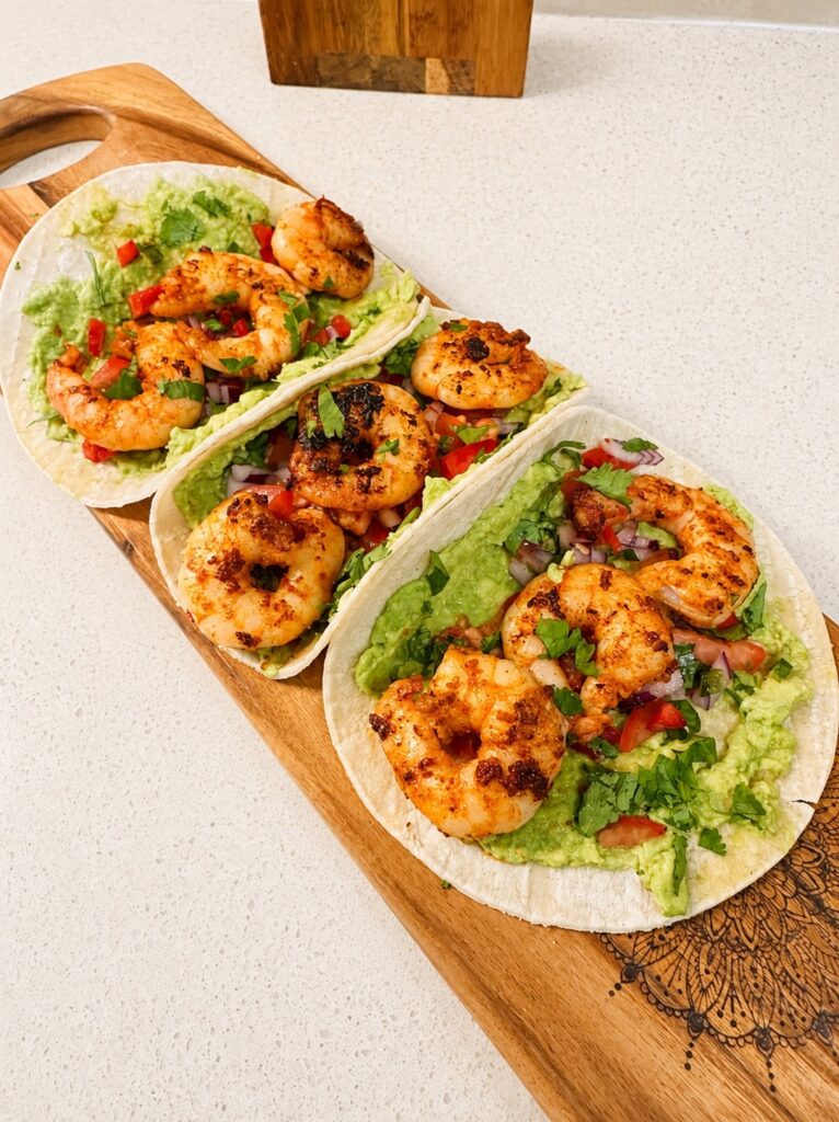 Chipotle Prawn Tacos