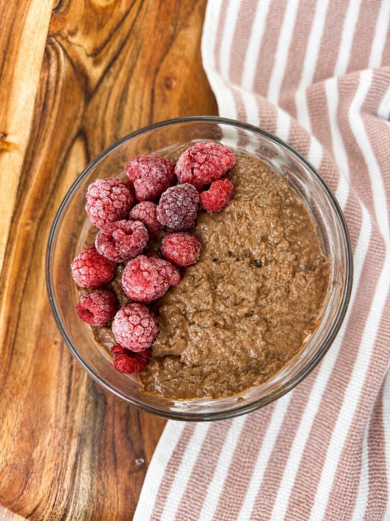 Chocolate Chia Mousse