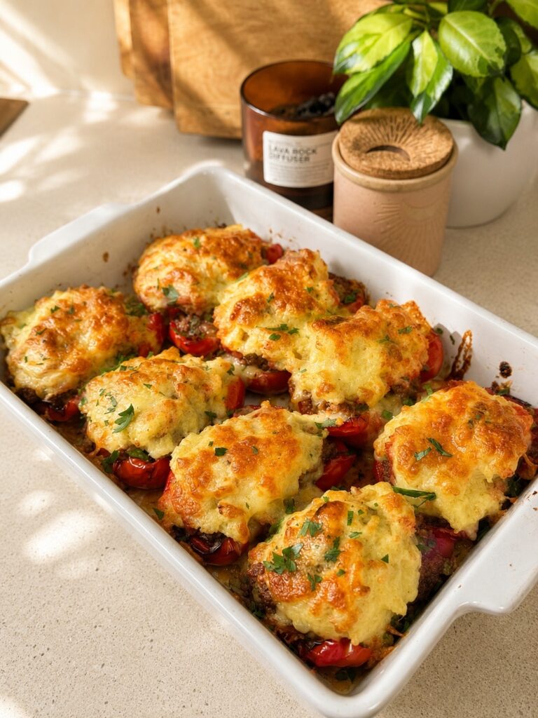 Cottage Pie Loaded Capsicums
