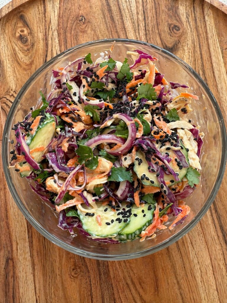 Creamy Asian Inspired Chicken Salad