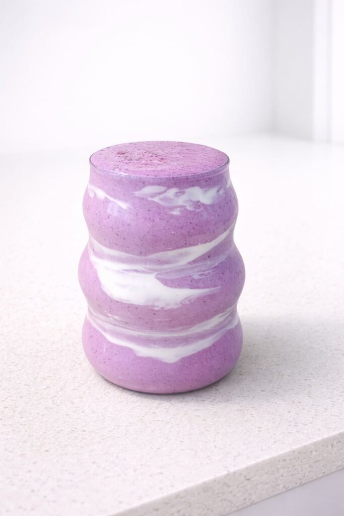 Creamy Blueberry Smoothie