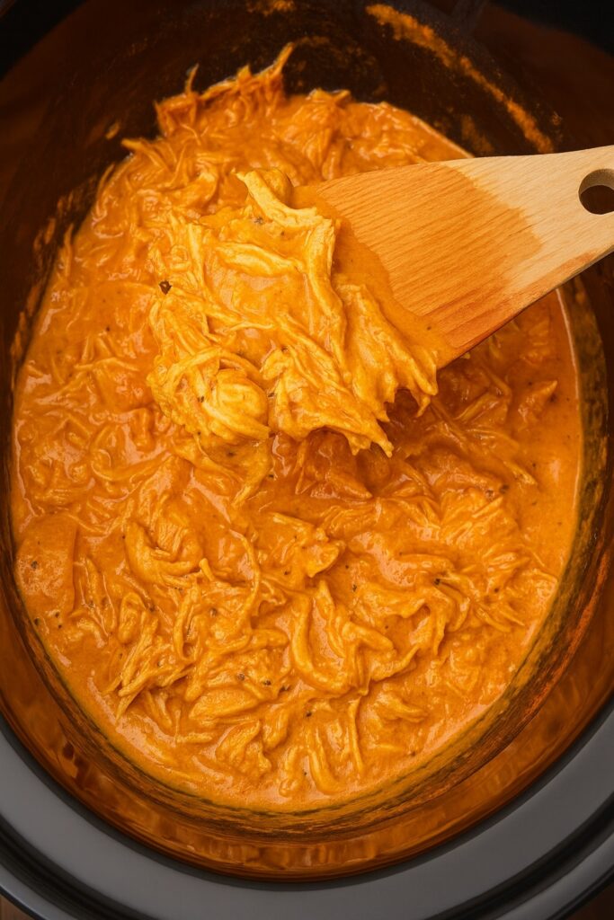 Creamy Chipotle Shredded Chicken