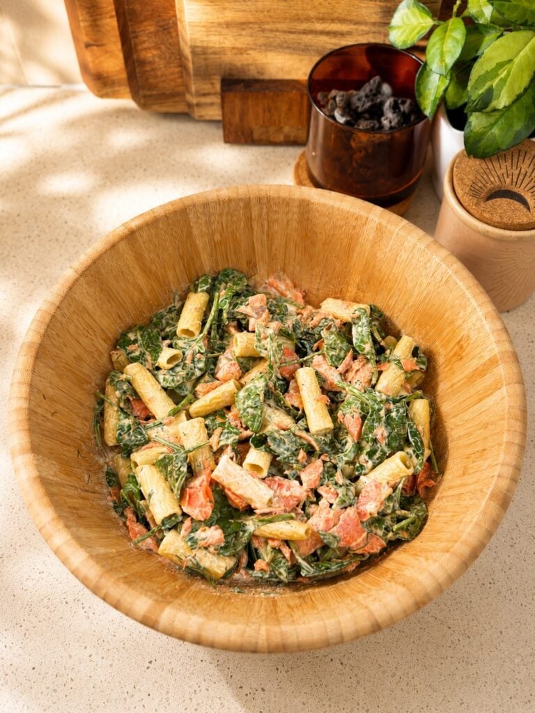 Creamy Salmon Pasta Salad