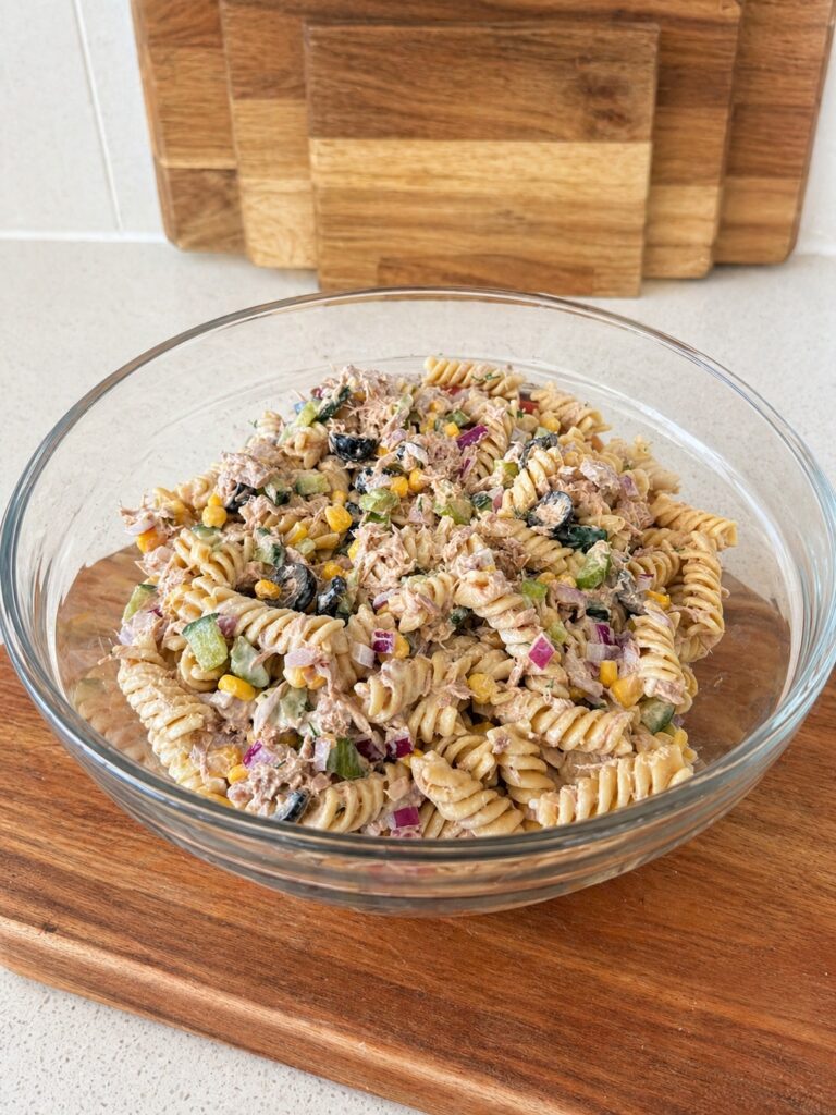 Creamy Tuna Pasta Salad