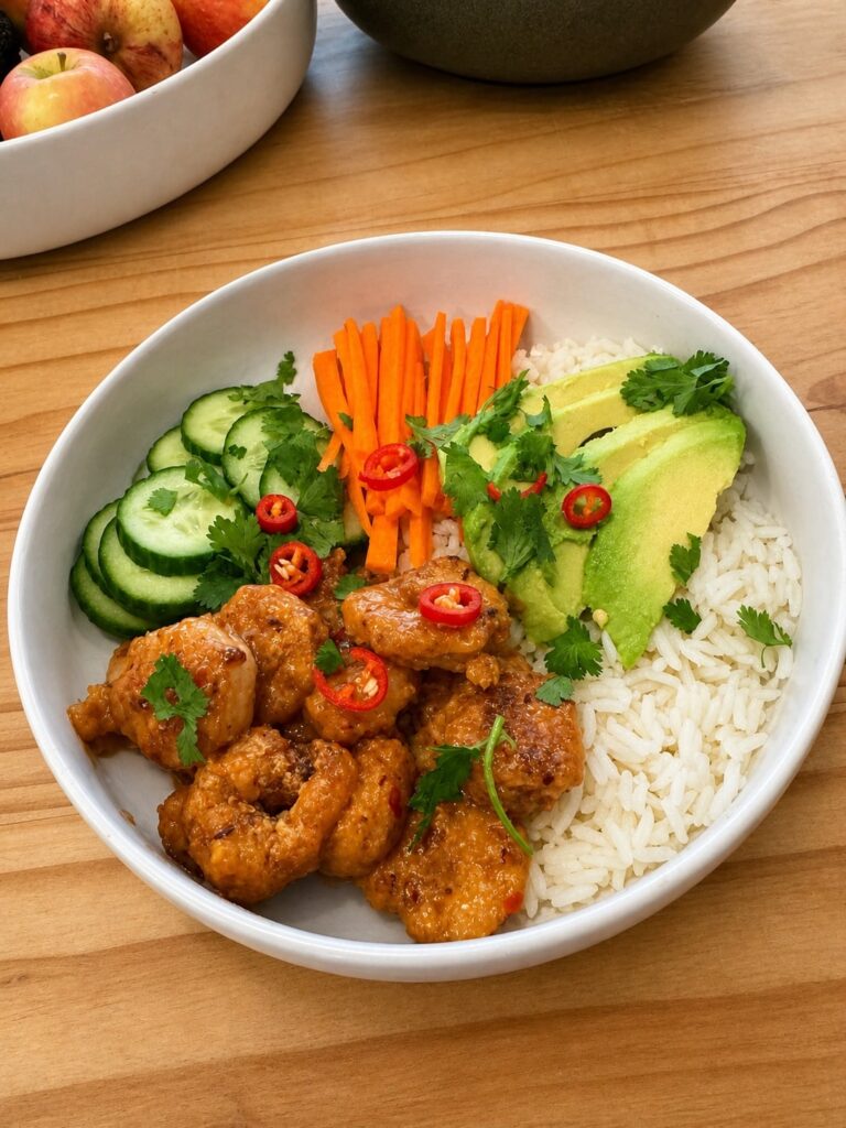 Crispy Chilli Prawns