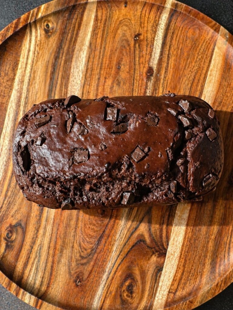 Dark Choc Banana Bread