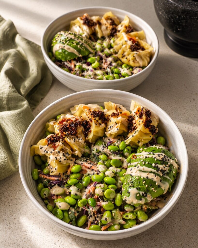 Dumpling Salad Bowl