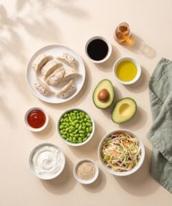 Dumpling Salad Bowl ingredients