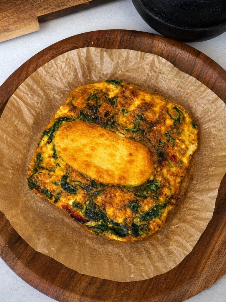 Hashbrown & Feta Egg Bake