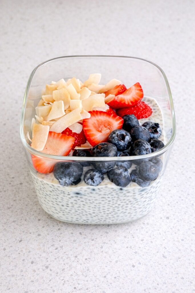 Instant Coconut Chia Pudding