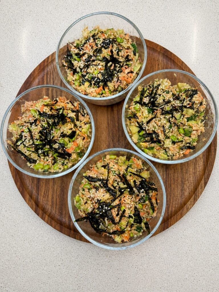 Lazy Girl Sushi Meal Prep