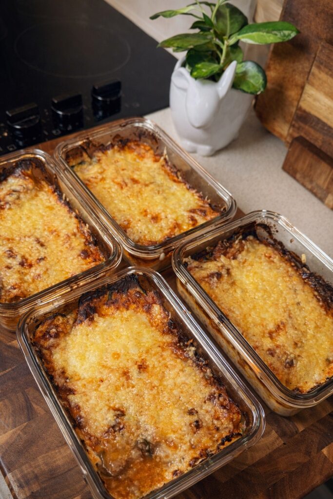 Meal Prep Zucchini Lasagna