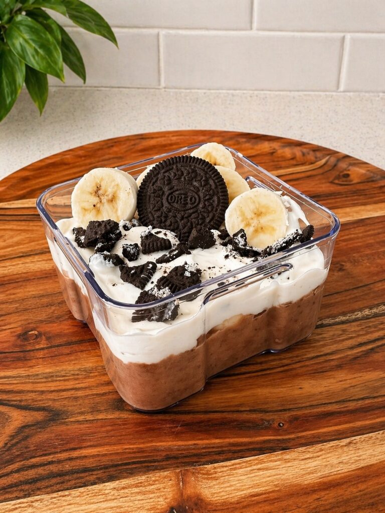 Oreo Banana Overnight Weet-Bix
