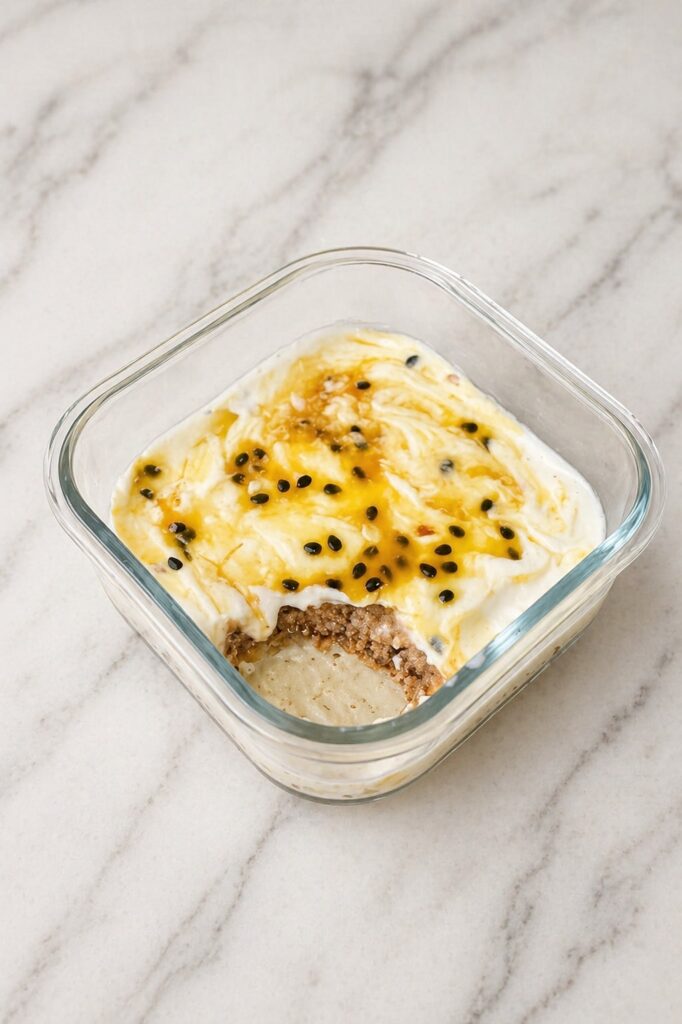 Passionfruit Cheesecake Overnight Weet-Bix
