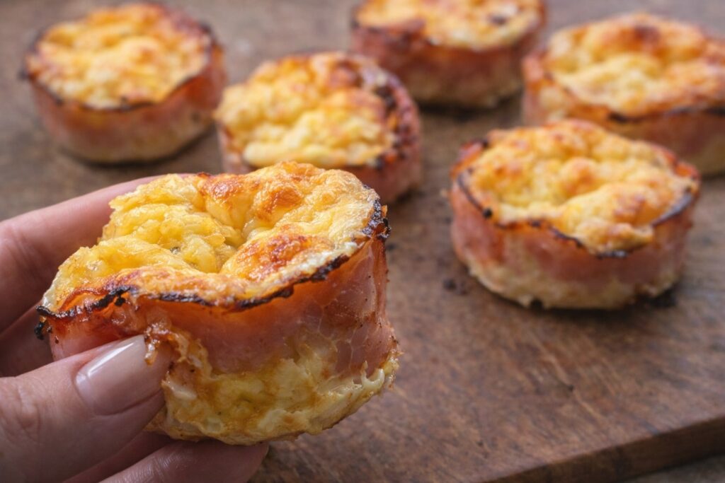 Protein Egg & Bacon Cups
