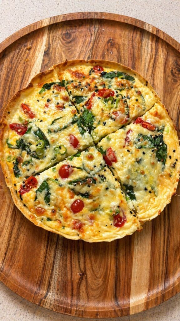 Quick Brekkie Quiche