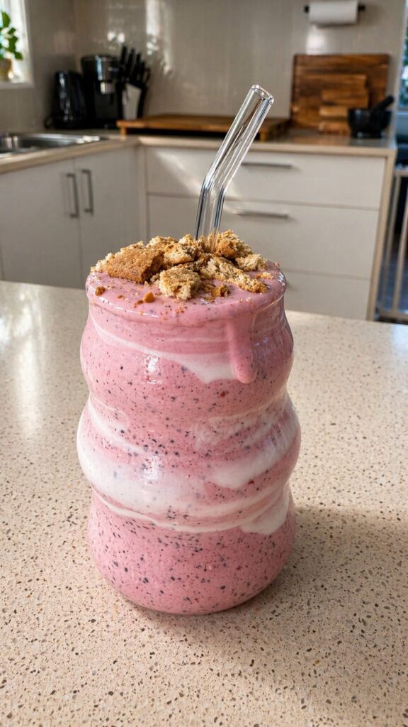 Raspberry Cheesecake Smoothie