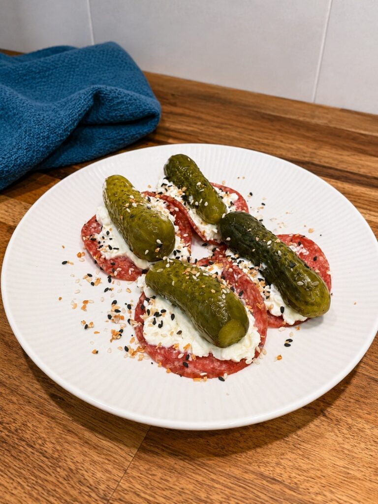 Salami Pickle Bites