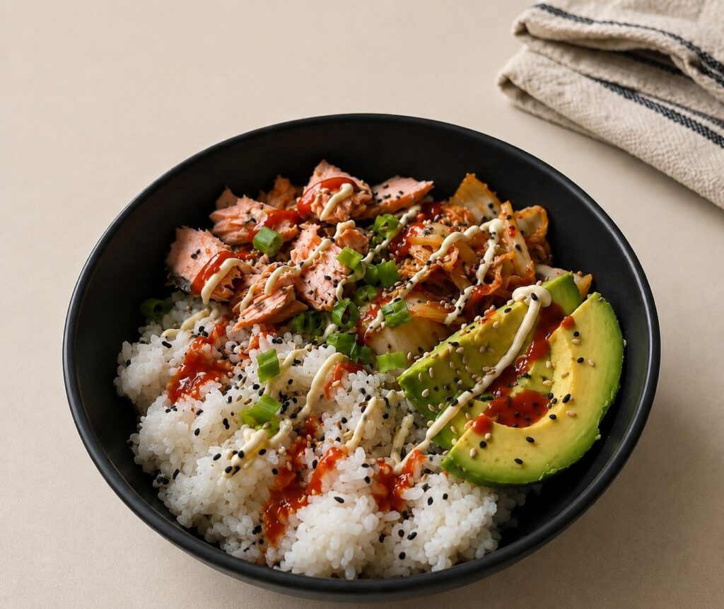 Salmon Sushi Bowl