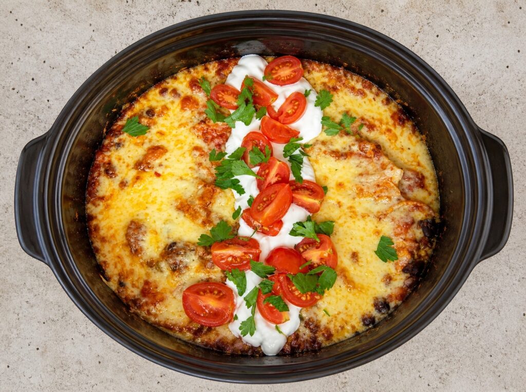 Slow Cooker Enchiladas