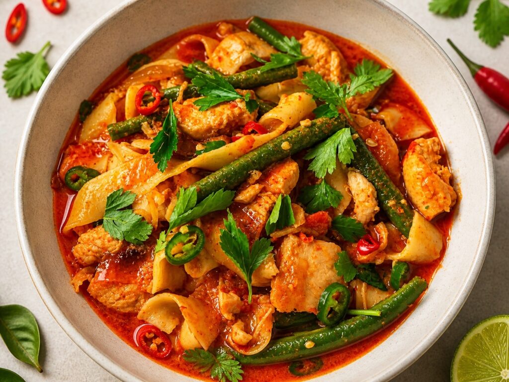 Slow Cooker Red Curry Chicken