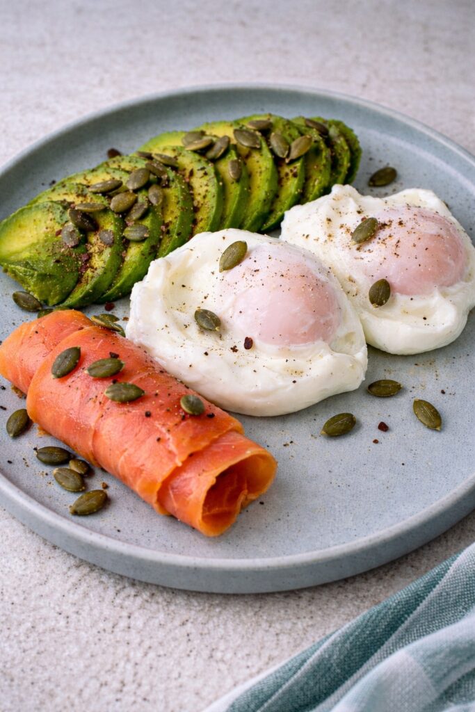 Smoked Salmon & Avocado Plate