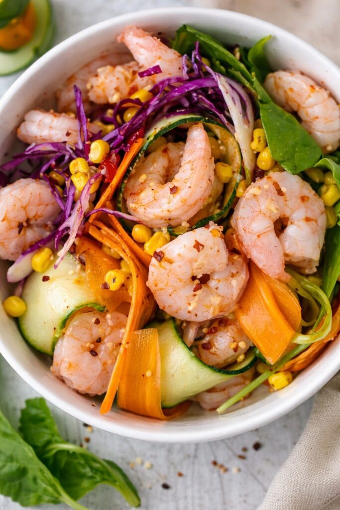 Spicy Thai Prawn Salad