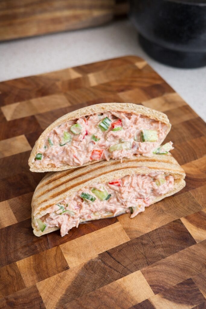 Sweet Chilli Tuna Pita Pockets