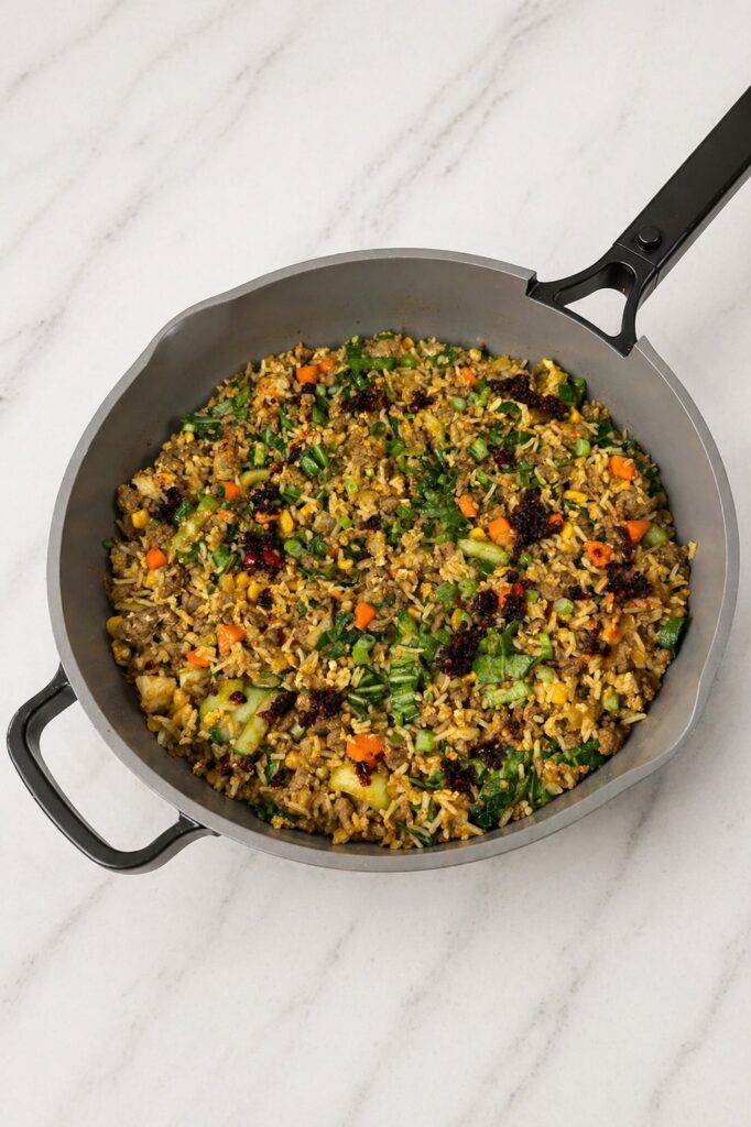 Yellow Curry Fried Rice