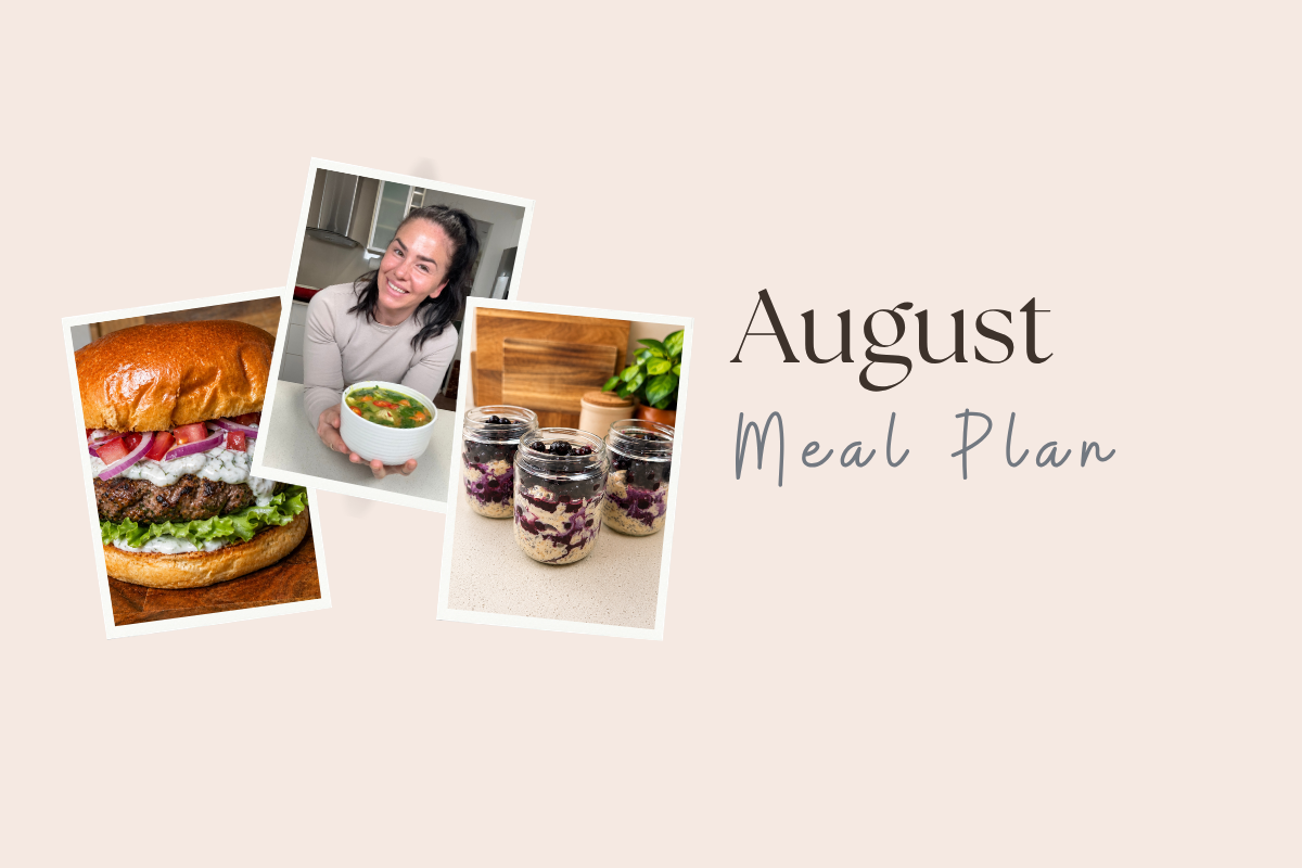 August Meal Plan
