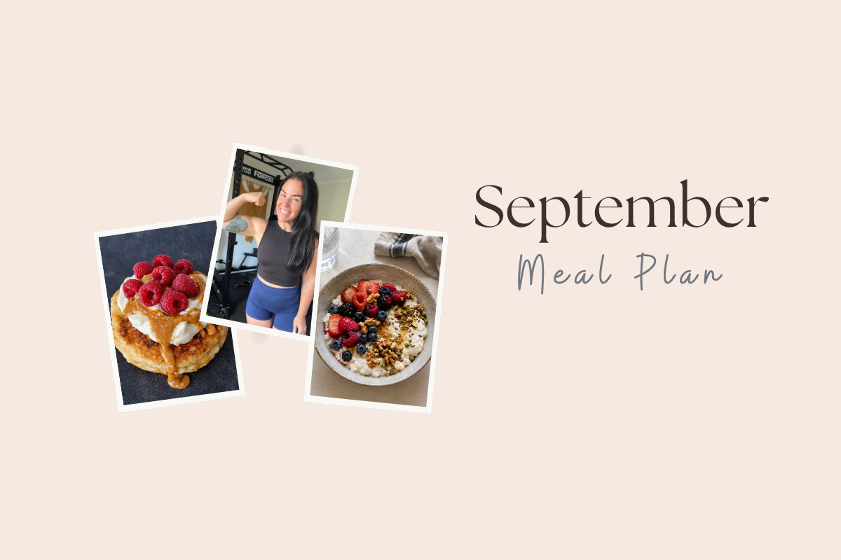September Meal Plan