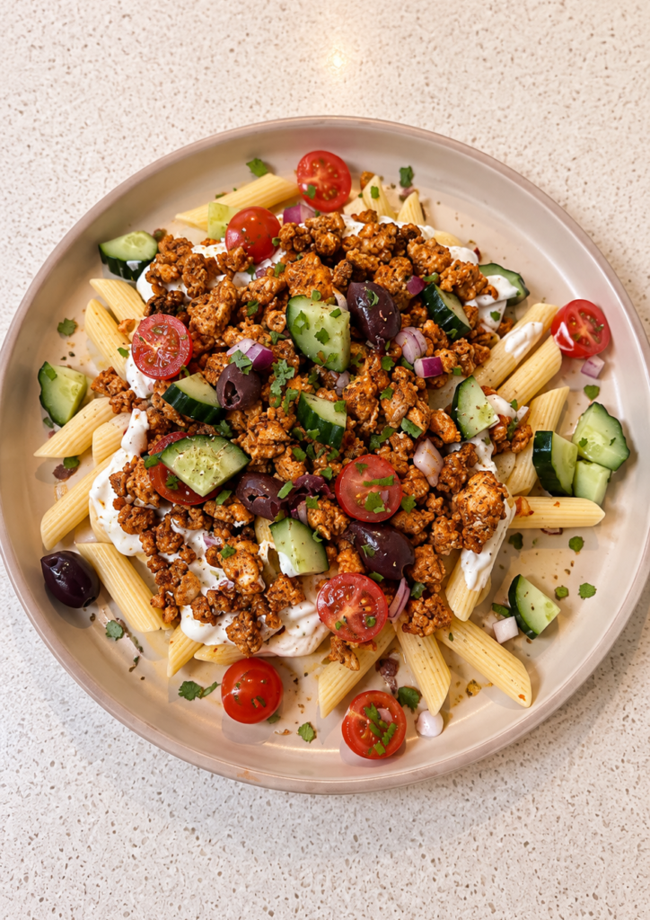 Smoky Chicken Pasta Salad